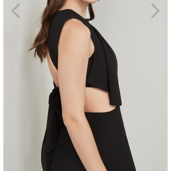 BCBGMaxAzria Fiona open back gown - Picture 3 of 8